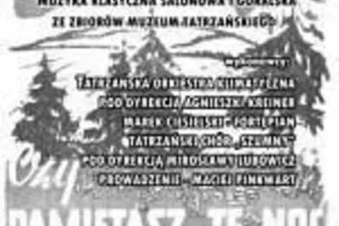 Czy pamiętasz tę noc w Zakopanem?