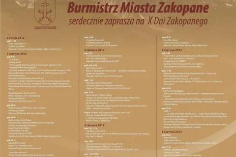 X Dni Zakopanego 2012