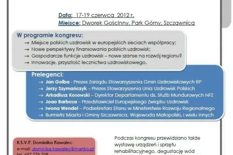 XXI Kongres Uzdrowisk Polskich