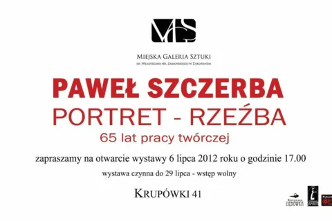 Wernisaż wystawy Pawła Szczerby PORTRET - RZEŹBA