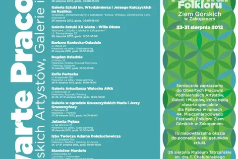 OSTATNIA SIERPNIOWA NIEDZIELA W MUZEUM TATRZAŃSKIM