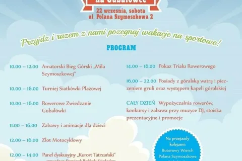 Żegnamy lato w Zakopanem - Dzień Polany Szymoszkowej na Gubałówce