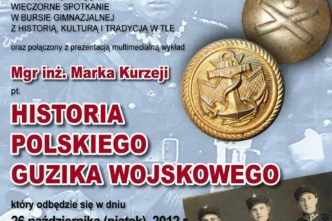 Wykład pt. HISTORIA POLSKIEGO GUZIKA WOJSKOWEGO