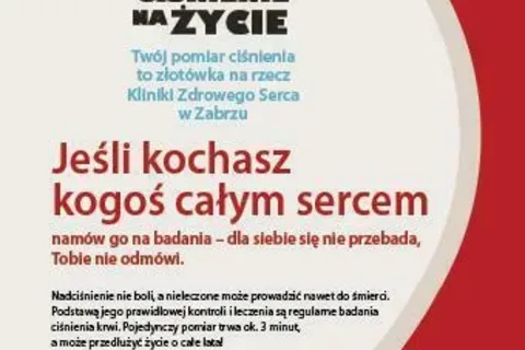 Ogólnopolska akcja "Ciśnienie na życie" w Zakopanem