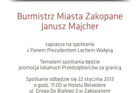 Spotkanie z Prezydentem Lechem Wałęsą