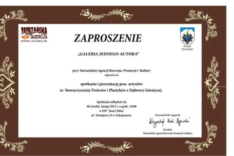 Spotkanie i prezentacja prac artystów ze STiP
