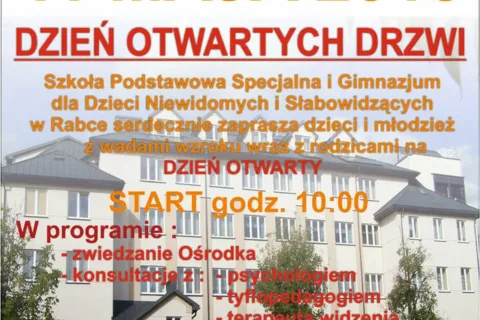 11 MAJA - DZIEŃ OTWARTYCH DRZWI