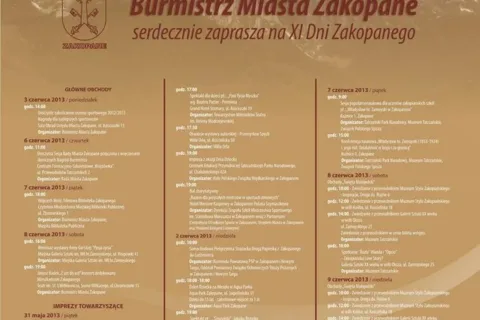 XI Dni Zakopanego