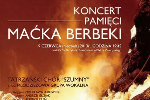 Koncert pamięci Maćka Berbeki
