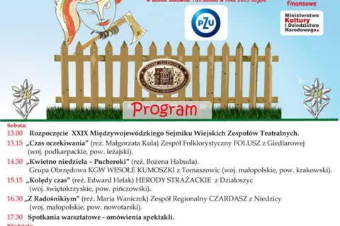 Międzywojewódzki SEJMIK Wiejskich Zespołów Teatralnych