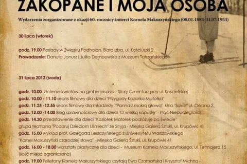 ZAKOPANE I MOJA OSOBA. O KORNELU MAKUSZYŃSKIM