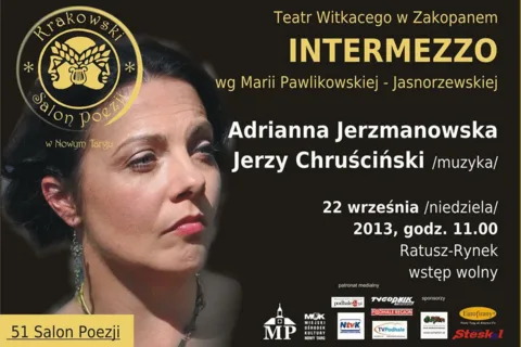 51 salon poezji w Nowym Targu - Intermezzo wg Marii Pawlikowskiej-Jasnorzewskiej