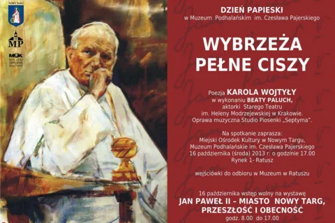 Wybrzeża Pełne Ciszy - Poezja Karola Wojtyły w wykonaniu Beaty Paluch