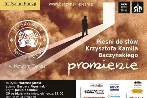 Promienie - pieśni do słów Krzysztofa Kamila Baczyńskiego na 52 salonie poezji