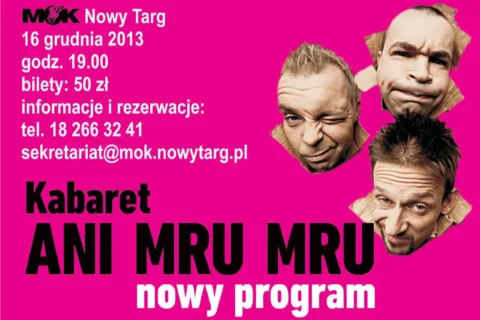 Ani Mru Mru - nowy program