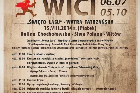 XIII TATRZAŃSKIE WICI „ŚWIĘTO LASU” - WATRA TATRZAŃSKA