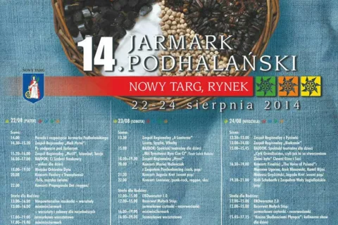 Program XIV Jarmarku Podhalańskiego