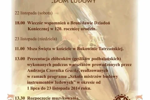 IX Spotkania Muzyk Podhalańskich „Dziadońcyne Granie”