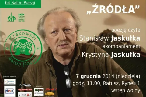 64 salon poezji pt. "Źródła" z udziałem Stanisława Jaskułki