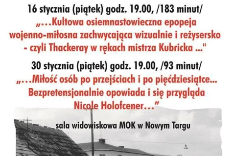 Nowotarskie Spotkania Miłośników Filmów w styczniu 2015r.