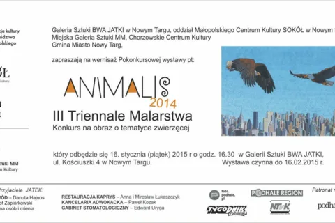 Pokonkursowa wystawa malarstwa o tematyce zwierzęcej ANIMALIS 2014