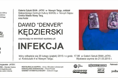 Otwarcie wystawy malarstwa Dawida "Denvera" Kędzierskiego, zatytułowanej INFEKCJA