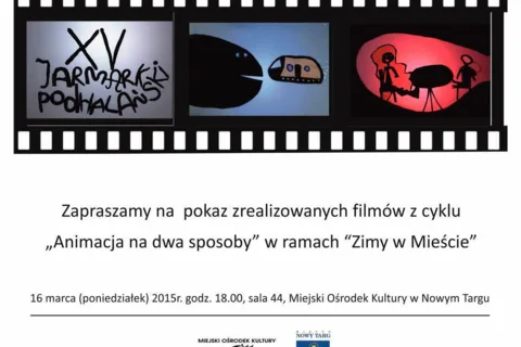 Pokaz filmów z cyklu "Animacja na dwa sposoby"