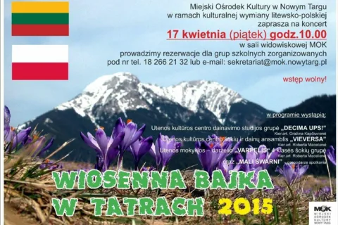Koncert "Wiosenna bajka w Tatrach"