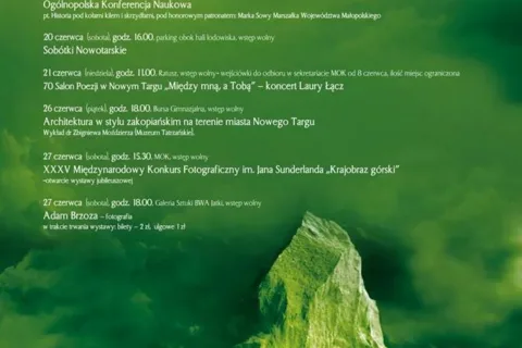 Kulturalna Stolica Podhala na czerwiec