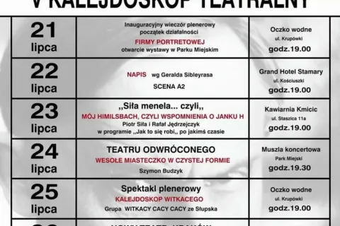 V JUBILEUSZOWY KALEJDOSKOP TEATRALNY