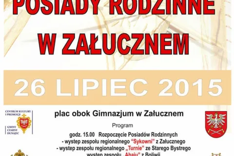 Zaproszenie na Posiady Rodzinne w Załucznem