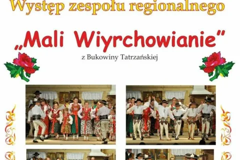 Występ zespołu „Mali Wiyrchowianie”