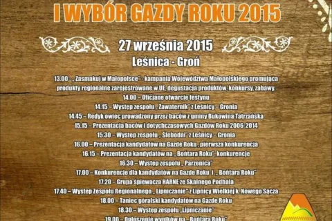 „X Festyn Bacowski” - Leśnica – Groń - Zakończenie XIV Tatrzańskich Wici