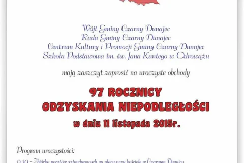Uroczyste obchody 97 ROCZNICY ODZYSKANIA NIEPODLEGŁOŚCI