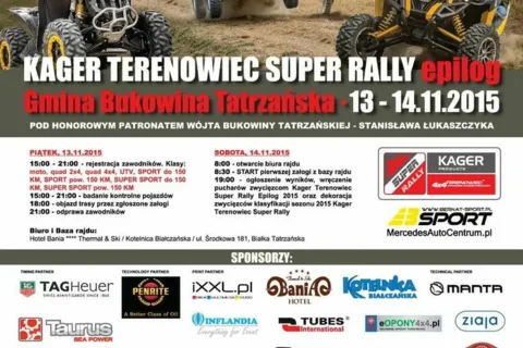 KAGER TERENOWIEC SUPER RALLY epilog 2015
