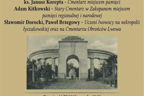 Sympozjum „Historia to pamięć i groby” w Zakopiańskim Centrum Edukacji im. H. Modrzejewskiej