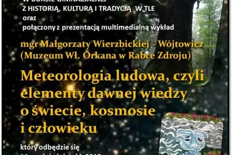 Meteorologia ludowa, czyli elementy dawnej wiedzy o świecie, kosmosie i człowieku