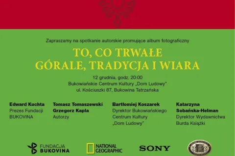 Premiera albumu "To co trwałe. Górale, tradycja i wiara"