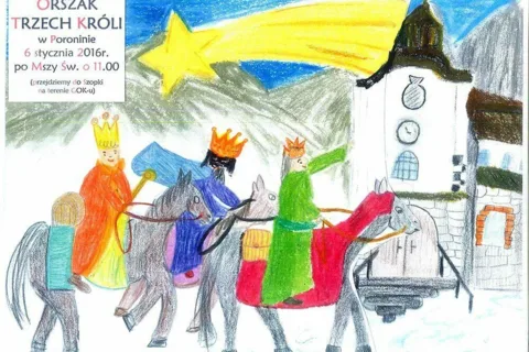 Orszak Trzech Króli w Poroninie