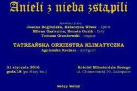 WIECZÓR Z KOLĘDĄ STAROPOLSKĄ, PATRIOTYCZNĄ I PASTORAŁKĄ UCIESZNĄ "ANIELI Z NIEBA ZSTĄPILI"