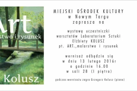 Wystawa malarstwa i rysunku Elżbiety Kolusz