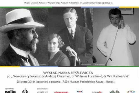 Wykład Marka Fryźlewicza pt. "Nowotarscy lekarze"