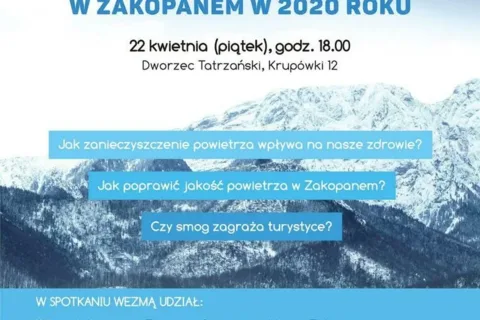 SPOTKANIE ANTYSMOGOWE “Czyste powietrze w Zakopanem w 2020 roku”