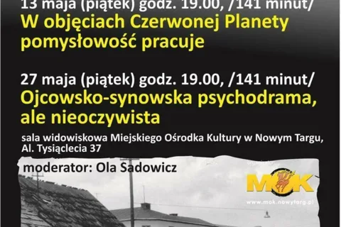 Majowe spotkania Nowotarskiego Klubu Miłośników Filmów "Milczenie owiec"