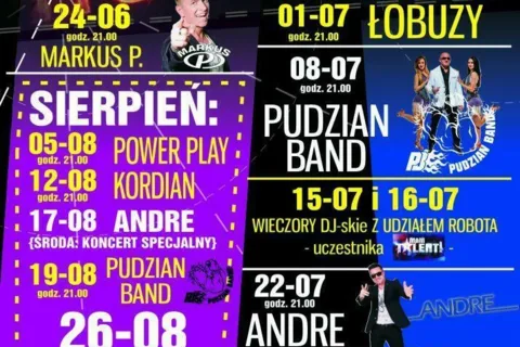 Koncerty w Tatrzańskiej Strefie Smaku i Rozrywki