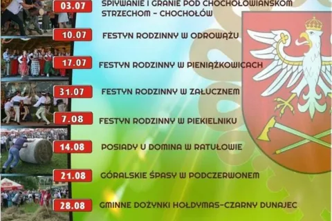 Wakacyjne Festyny w Gminie Czarny Dunajec