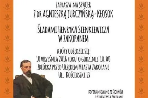 Spacer „Śladami Henryka Sienkiewicza” w Zakopanem