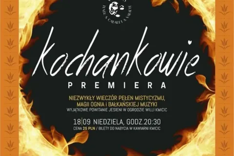 Fire show w wykonaniu Teatru Vis a Vis