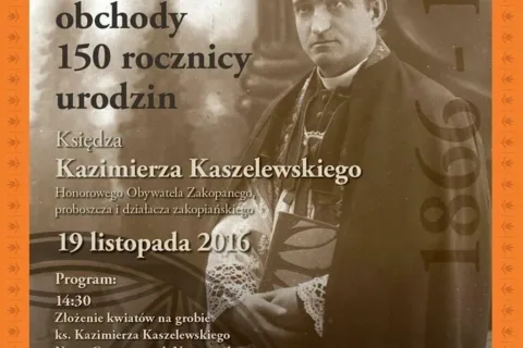Uroczyste obchody 150. rocznicy urodzin Księdza Kaszelewskiego