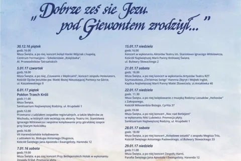 VIII Festiwal Kolęd, Pastorałek i Pieśni Bożonarodzeniowych